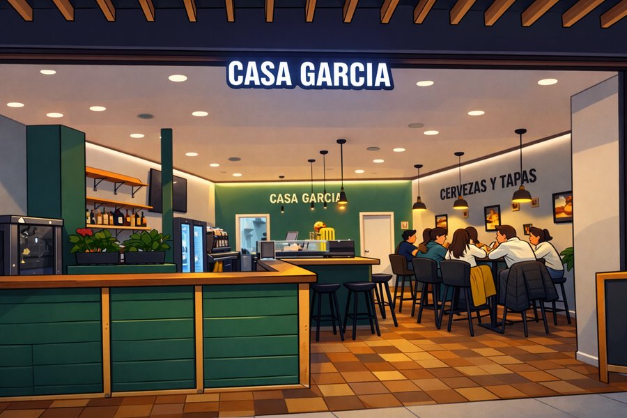 Casa García ilustración